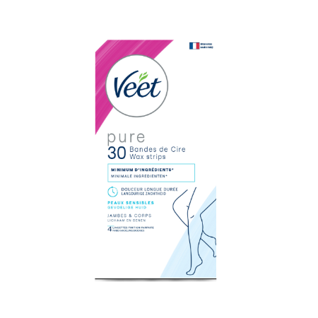 X30 bandas Cire cuerpo Jambe Ve - imagen 1
