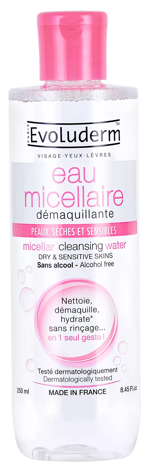Eau Micellaire Desmaquillantee pieles secas & Sensibles - imagen 1
