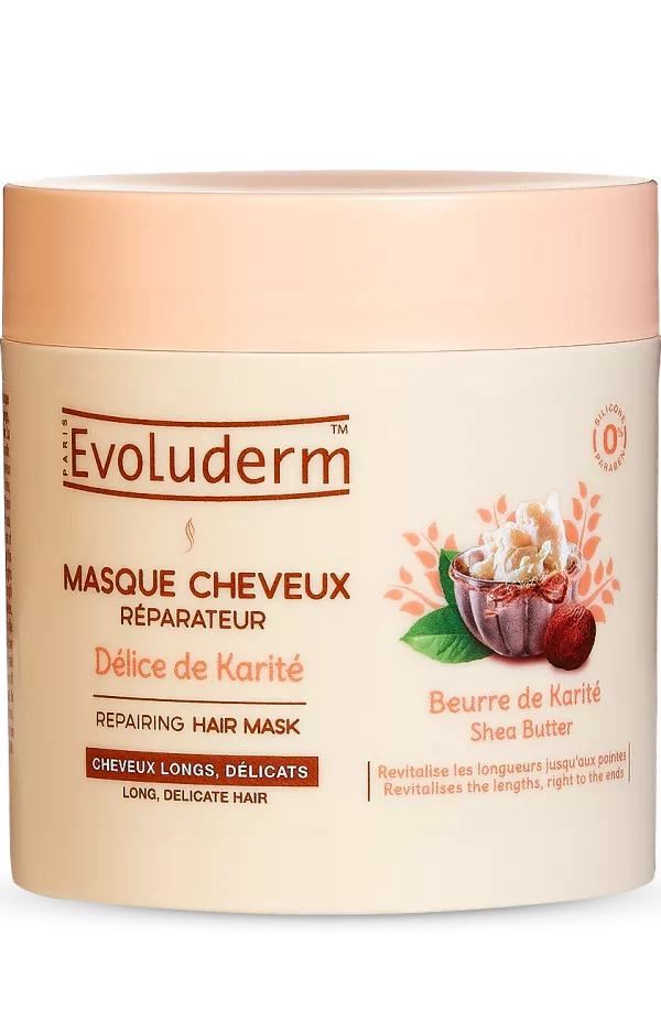 Mascarilla capilar Delice Karite 500ml - EVOLUDERM - imagen 1