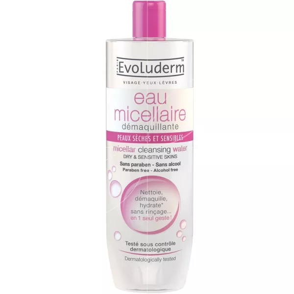 Eau Micellaire Desmaquillantee pieles secas & Sensibles - imagen 1