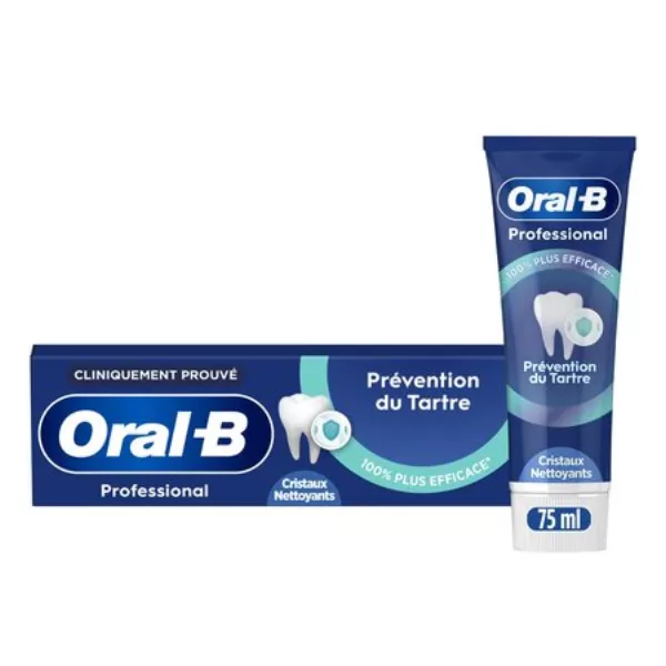 Pasta de dientes Prévention Tartre 75ml - ORAL-B - imagen 1