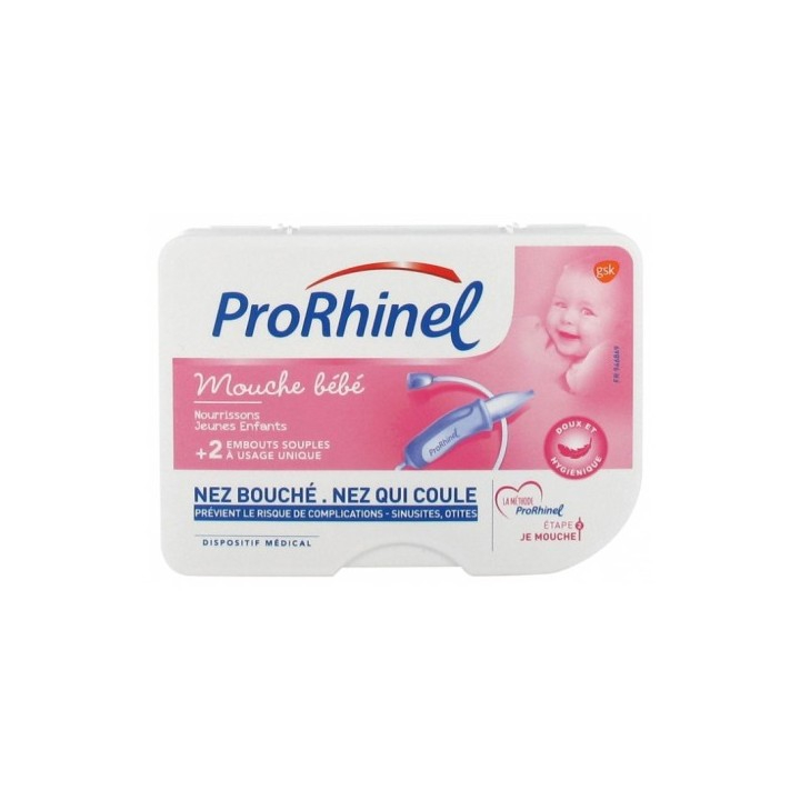 Mouche bébé et 2 embouts souples Desechables 40g - PRORH - imagen 1