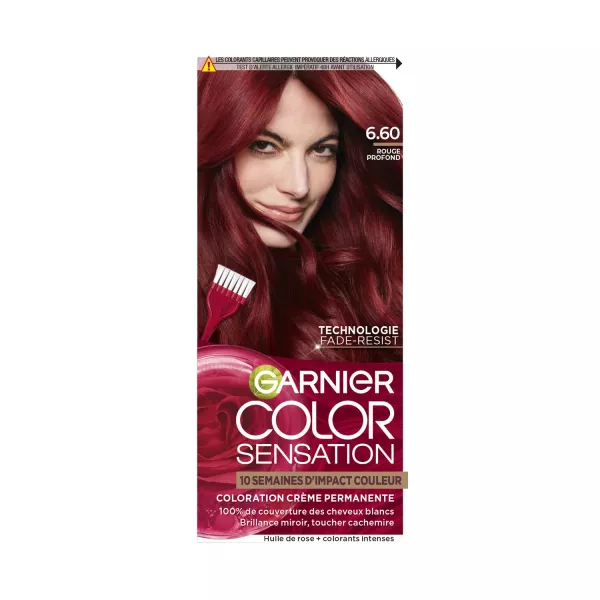 Tinte Cheveux Permanent Rouge Profond - GARNIER - imagen 1
