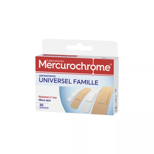 Curitas universel famille x50 - MERCUROCHROME - imagen 1