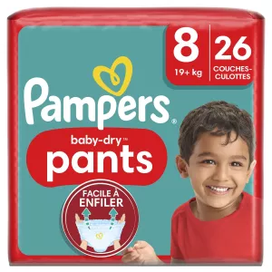 Panales Baby-dry Pants T8 (+19 Kg) X26 — Pampers - imagen 1