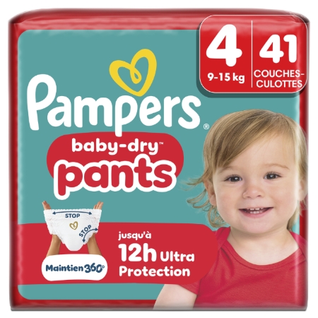 Pampers Bd Pants Gigante T4 X41 - imagen 1