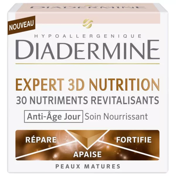 Soin anti-âge Nutritivo jour 50ml - DIADERMINE - imagen 1