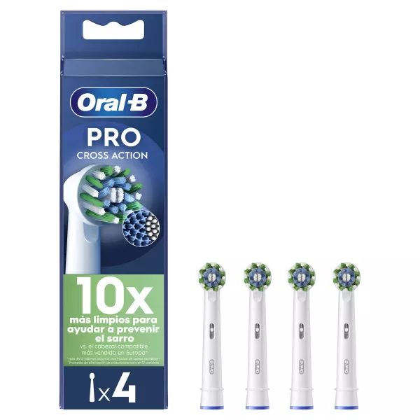 Cabezal de repuestos Dentaires Cross Action Pro - ORAL-B - imagen 1