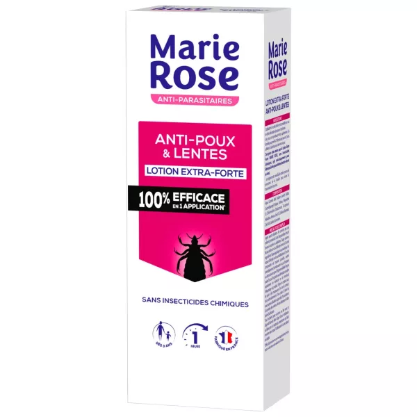 Anti-poux Loción extra fuertee 100ml - MARIE ROSE - imagen 1