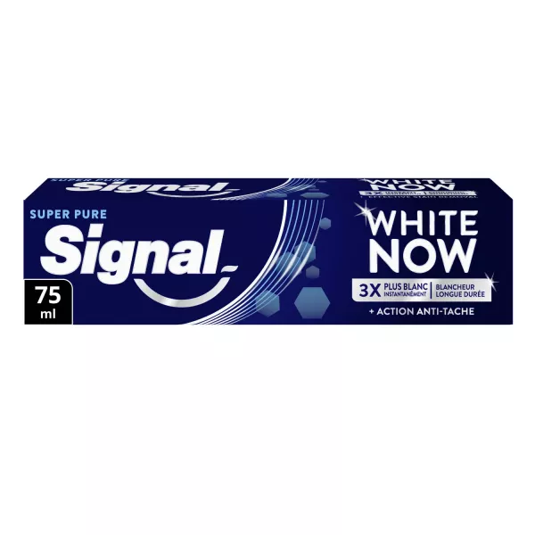 Pasta de dientes White Now Pure White 75ml -SIGNAL - imagen 1