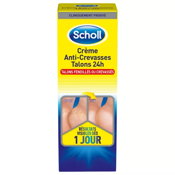Crema anti-grietas talón 24H 60ml - SCHOLL - imagen 1