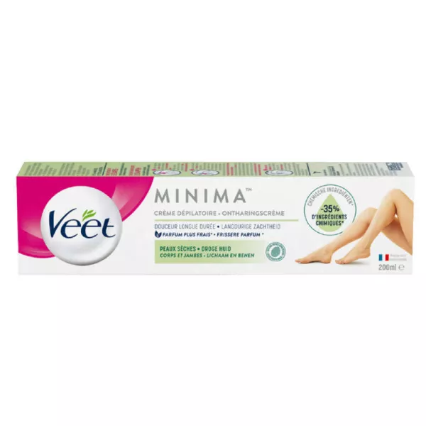 Crema depilatoria pieles secas 200ml -VEET - imagen 1