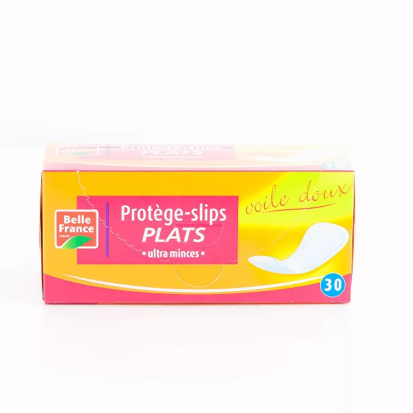 Protège Slip Plat Ultra Mince X 30 - BELLE FRANCE - imagen 1
