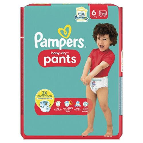 Panales Baby-dry Pants T6 (14-19 Kg) X20 — Pampers - imagen 1