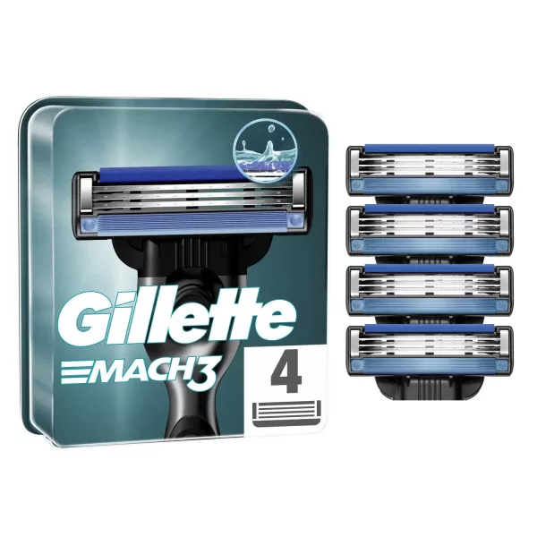 Lames de Afeitadora pour Hombre Mach3 - GILLETTE - imagen 1