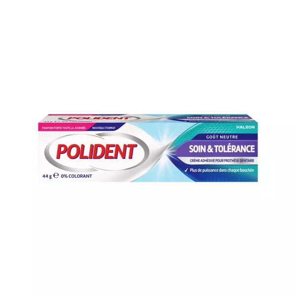 Crema fijadora dental sabor Neutre 44g - Polident - imagen 1