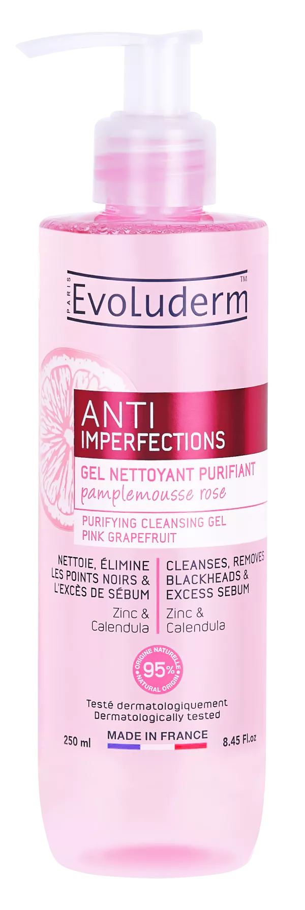 Gel Limpiador Purifiant Anti-imperfections 250ml - Ev - imagen 1