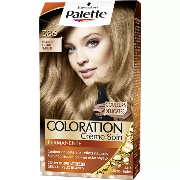 Tinte Permanente 386 Blond Clair Sablé 165ml - S - imagen 1