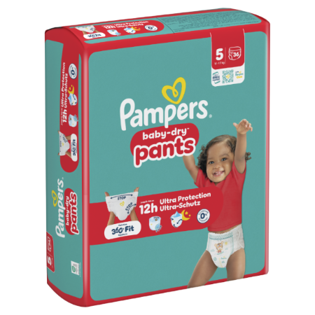 Pampers Bd Pants Gigante T5 X36 - imagen 1