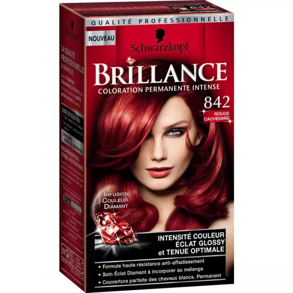 SCHWARZKOPF Tinte cheveux brillance rouge cachem - imagen 1