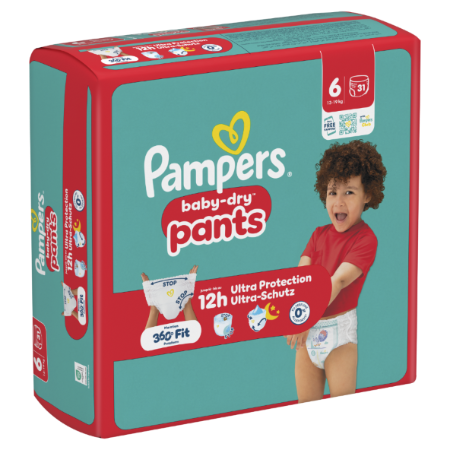Pampers Bd Pants Gigante T6 X31 - imagen 1