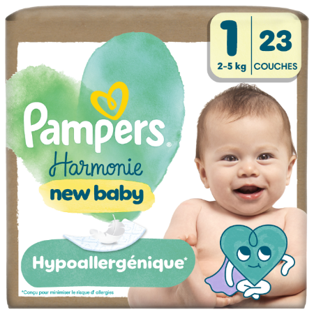 Pampers Harmonie Gigante T1 X23 - imagen 1