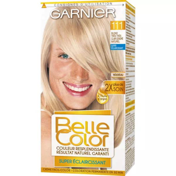 Tinte permanente 111 blond très très clair cend - imagen 1