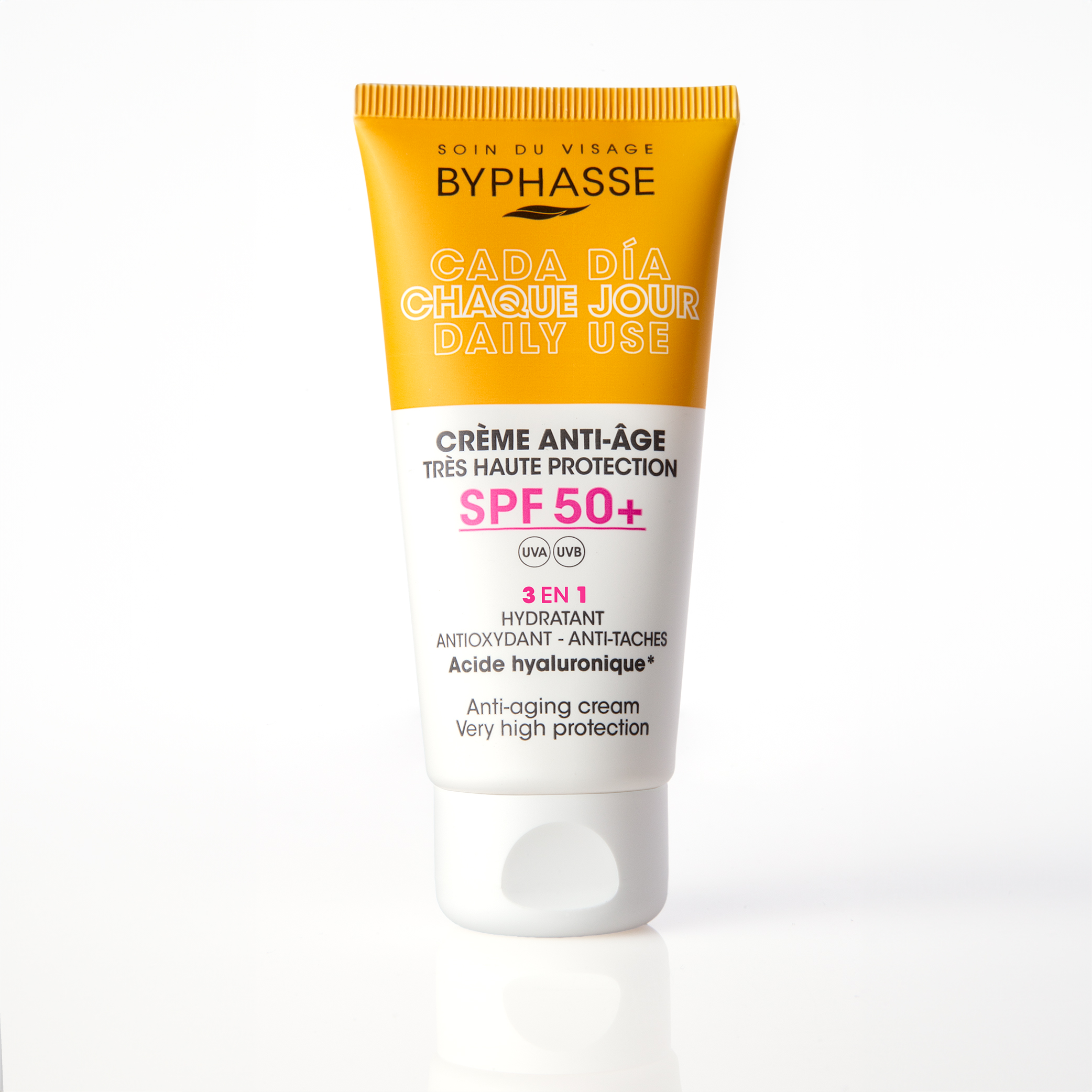 Crema Visage Anti-âge Spf 50+ 50ml - BYPHASSE - imagen 1