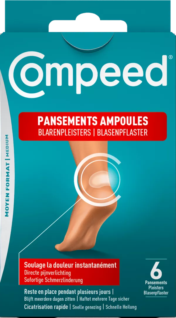 Curita ampoule moyen x6 - COMPEED - imagen 1