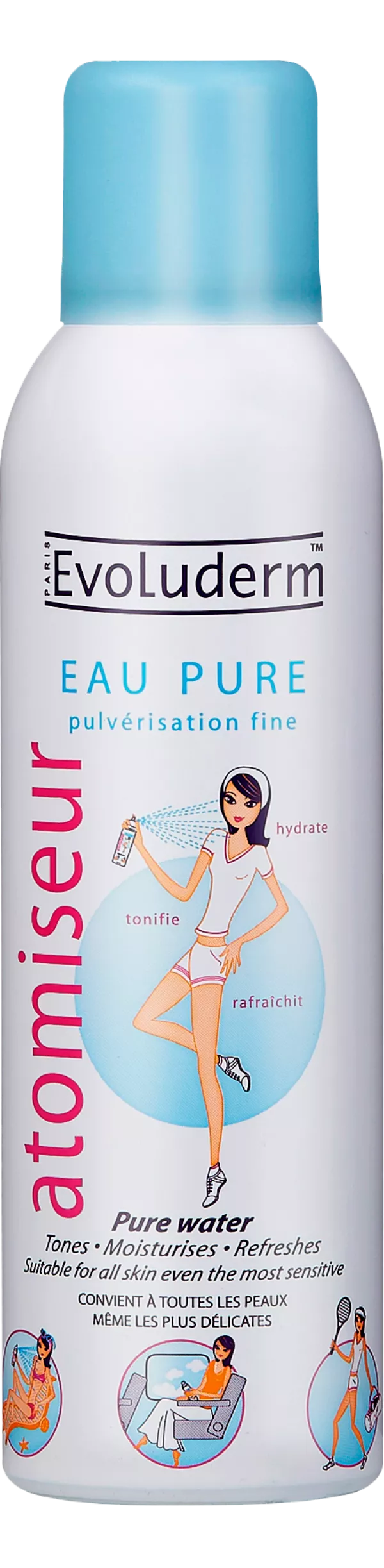 Atomiseur Eau Pure 150ml - Evoluderm - imagen 1