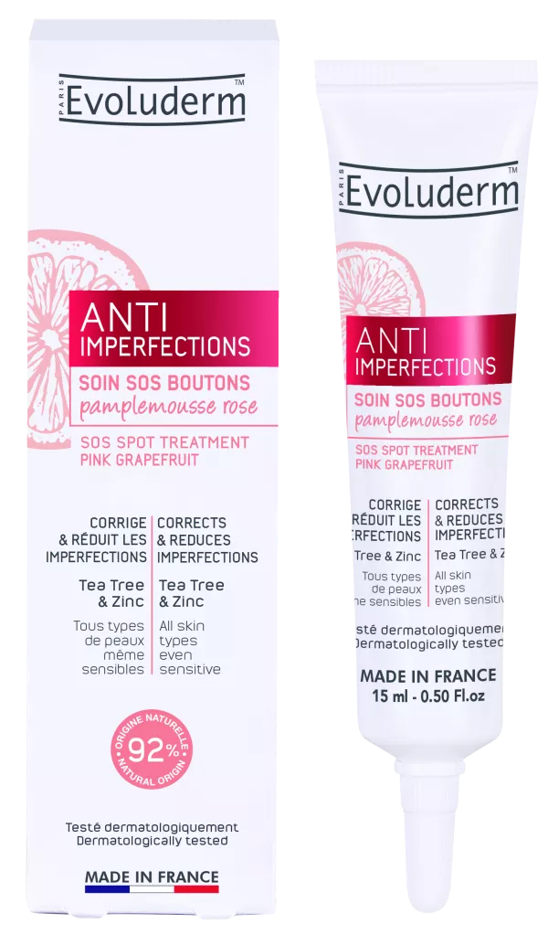 Soin Sos Boutons Anti-imperfections 15ml - Evoluderm - imagen 1
