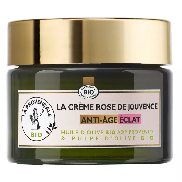 Crema Visage Rose de Jouvence Anti-Âge Bio Eclat 50ml - imagen 1