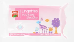 Toallita gruesa Sensible Piel Sensible X64 — Belle France - imagen 1