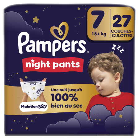 Pampers Bd Nochepa Gigante T7x27 - imagen 1