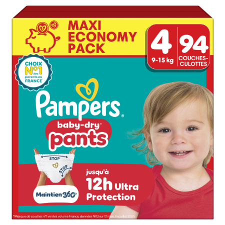 Pampers Bd Pants Maxi T4 X94 - imagen 1