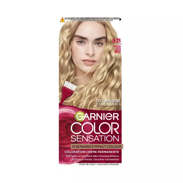 Tinte Cheveux Permanent Blond très Clair Beige 9 - imagen 1