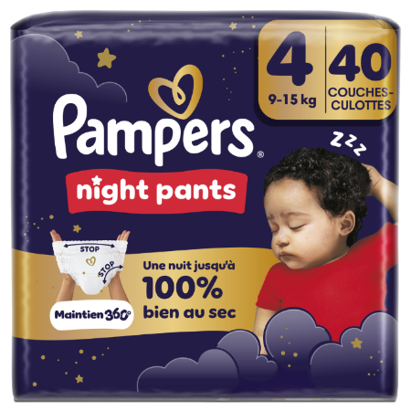 Pampers Bd Noche Pants T4 X40 - imagen 1