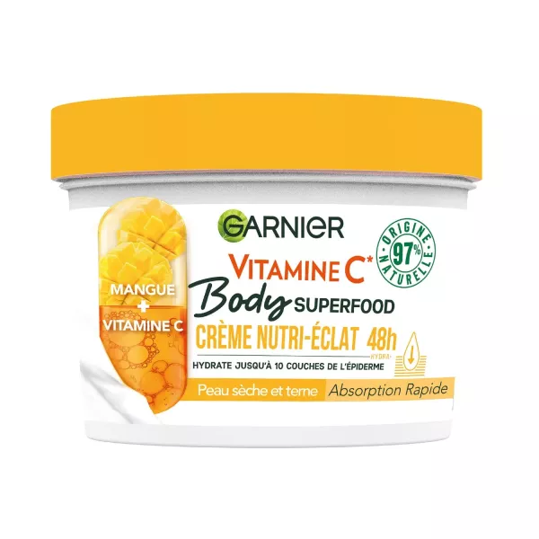 Crema cuerpo Mangue Et Vitamine C Body Super Food 380m - imagen 1