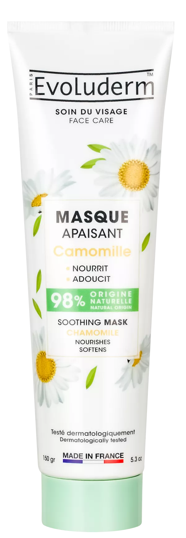 Mascarilla Calmante Camomille 150ml - Evoluderm - imagen 1