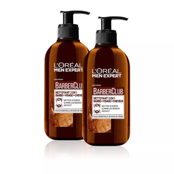Limpiador 3en1 barbe,visage et cheveux barber club 20 - imagen 1