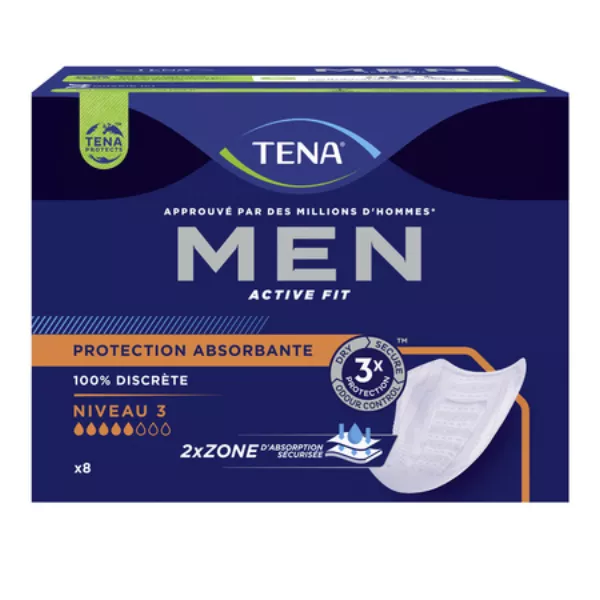 Protections fuites urinaires Hombre Protection Absorba - imagen 1
