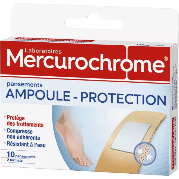 Curitas ampoule protection x10 - MERCUROCHROME - imagen 1