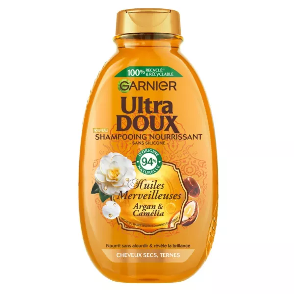 Champú Bálsamo Nourissant cabello seco Aceites Mervei - imagen 1