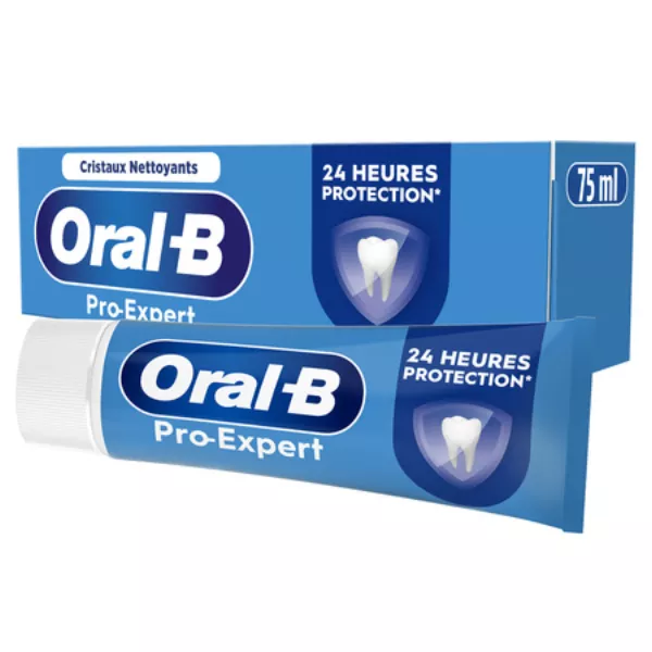 Pasta de dientes Pro-Expert Cristaux Limpiadors 75ml - ORAL-B - imagen 1