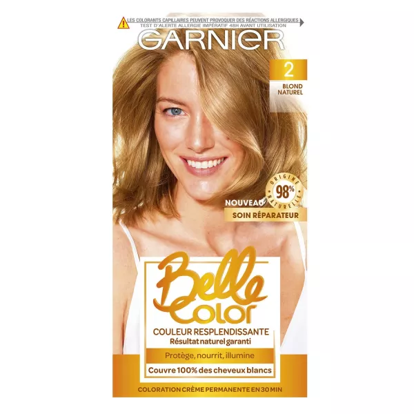 Tinte Cheveux Permanente 2 Blond Natural -GARNIER - imagen 1