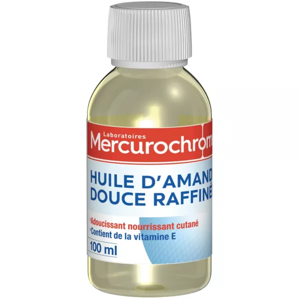 Aceite d'amande douce raffinée 100ml -MERCUROCHROME - imagen 1